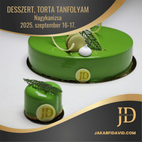 Desszert, torta tanfolyam – Szeptember 16-17.